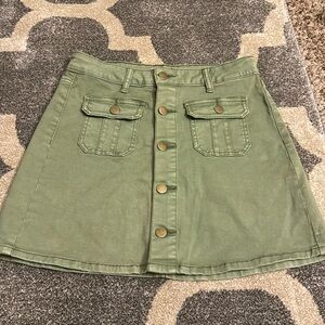 Altrd State Olive green skirt XS